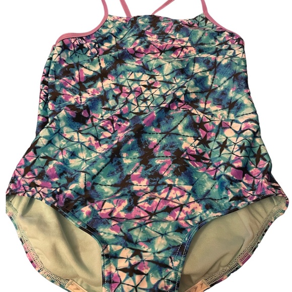 Girls/Youth Speedo One Piece Swimsuit - Picture 4 of 7